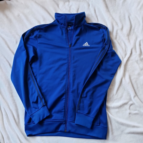 Adidas jacket mens blue size S unisex - Picture 1 of 9